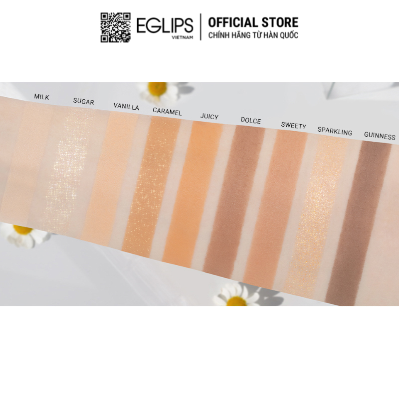 Bảng phấn mắt Eglips Flash Shadow Palette 8,1g – #03: Little Sunshine