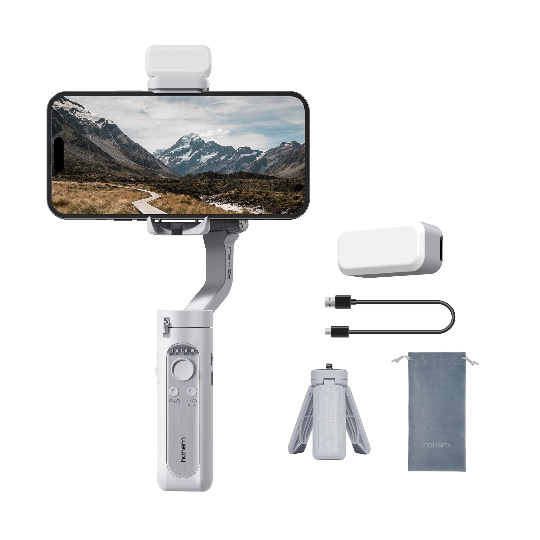 Hohem iSteady XE / XE Kit - Gimbal Tay Cầm Chống Rung Cho Smartphone, Pin Sử Dụng Lên Đến 8 Giờ - Hàng chính hãng - Bảo hành 12 tháng