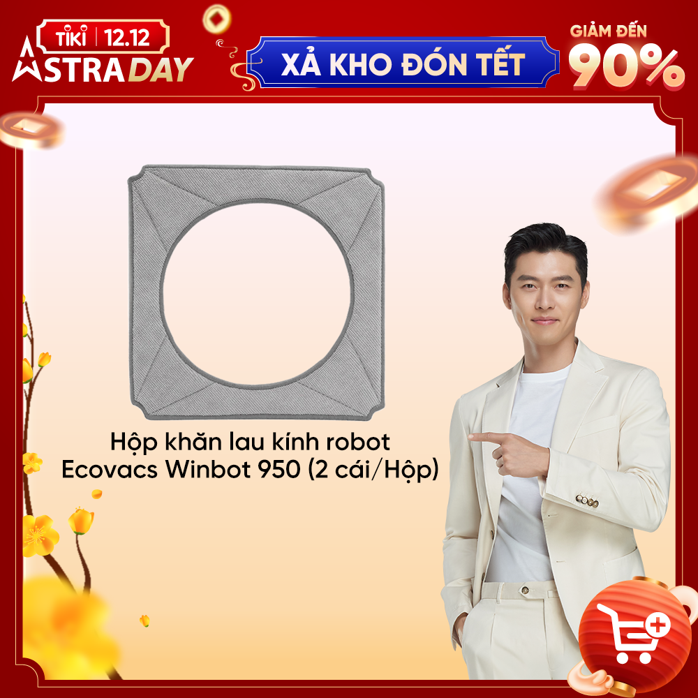 Hộp khăn lau kính Robot WINBOT 950 - Hàng chính hãng