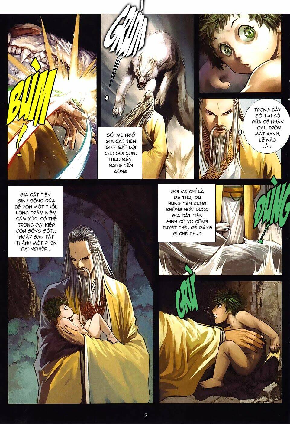 tân tác tứ đại danh bổ chapter 2 3