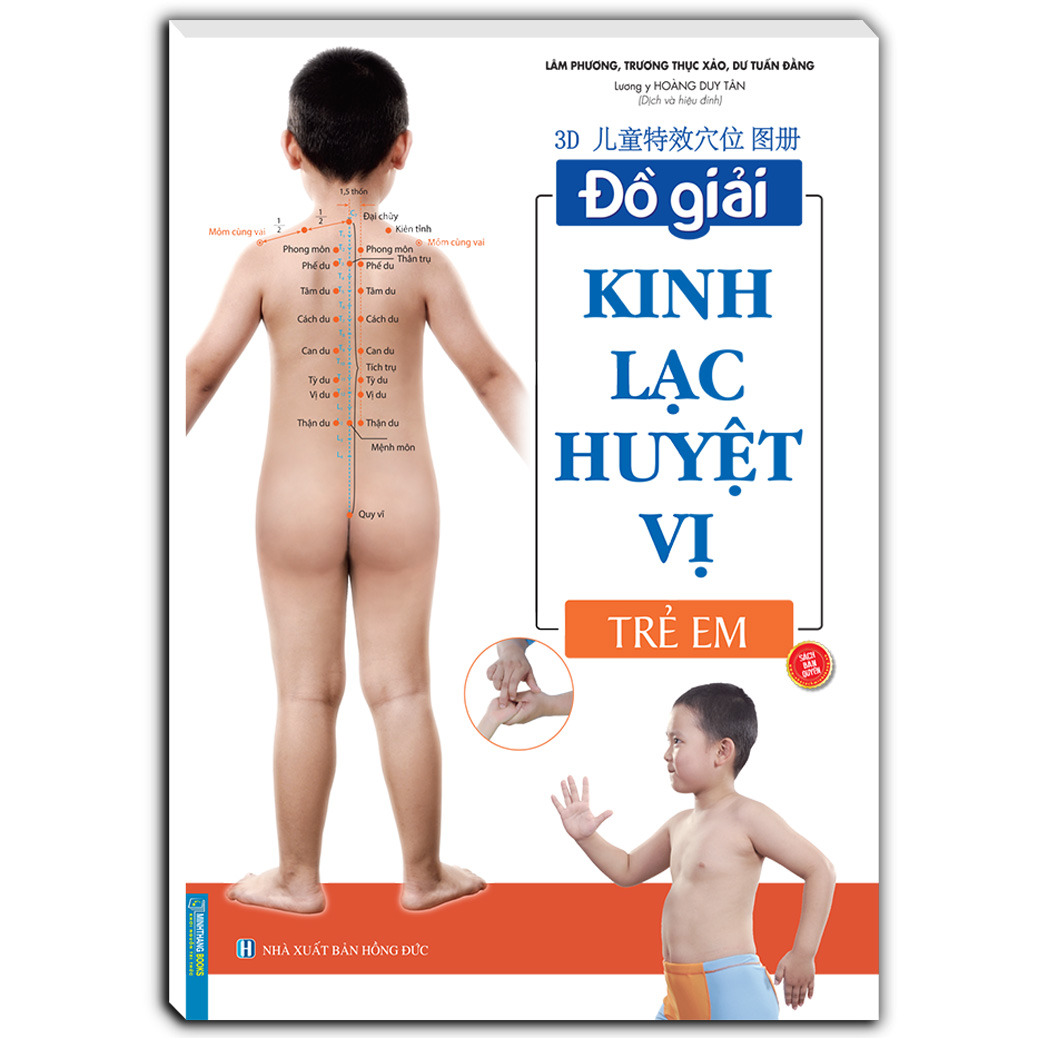 Đồ giải kinh lạc huyệt vị - Trẻ em (sách bản quyền)