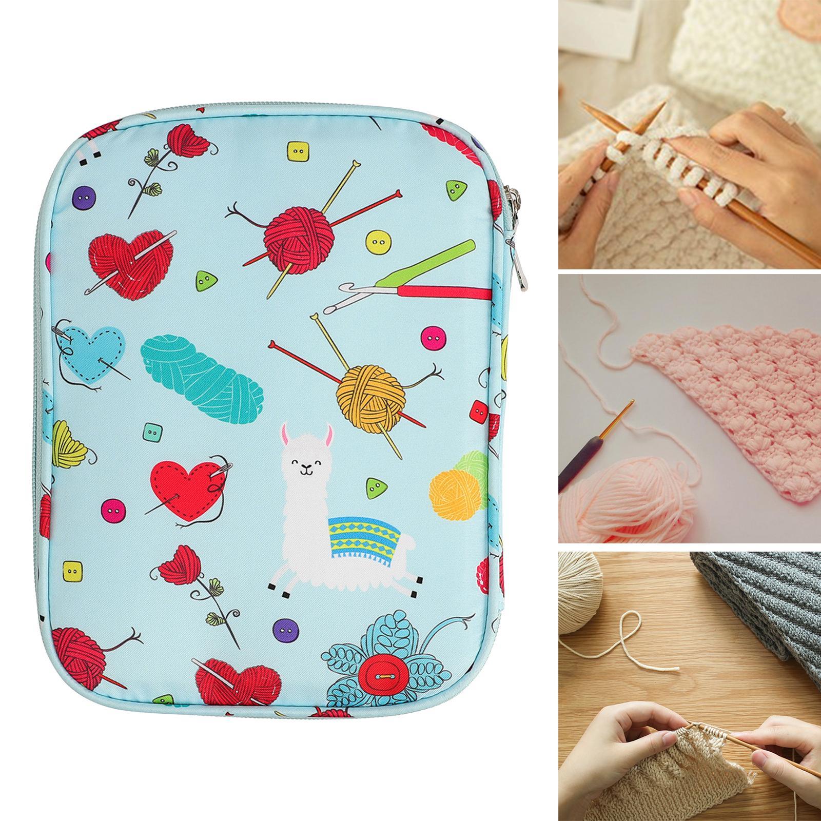 Travel Knitting Case Pouch Organizer