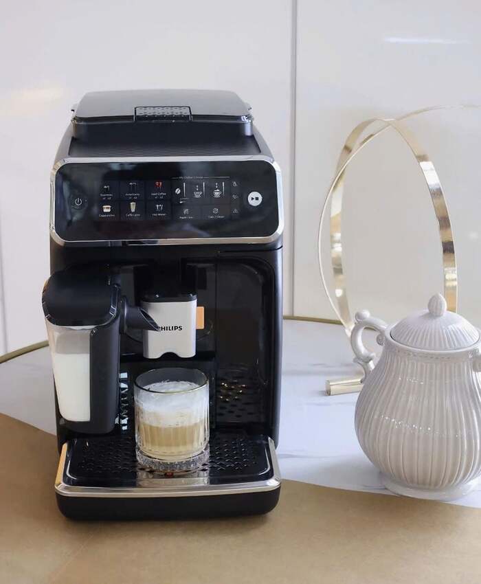 HÀNG CHÍNH HÃNG - Máy pha cà phê tự động Serial 3300 Espresso, Americano, Capuccino, Latte. Thương hiệu Hà Lan cao cấp Philips - EP3341