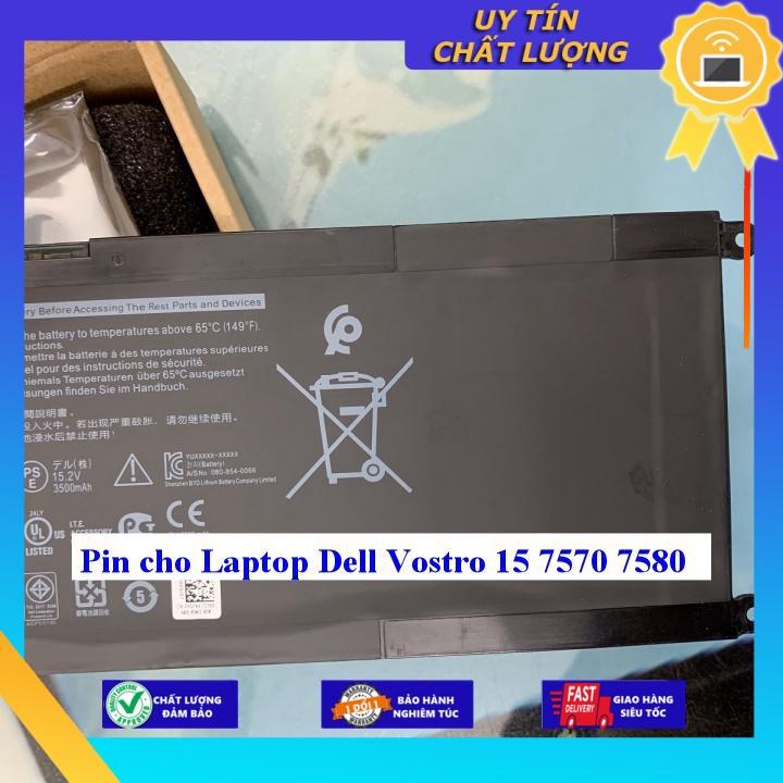 Pin cho Laptop Dell Vostro 15 7570 7580 - Hàng Nhập Khẩu New Seal