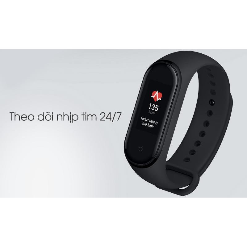 Đồng hồ thông minh Xiaomi Mi band 4-Chính Hãng (Quốc Tế)