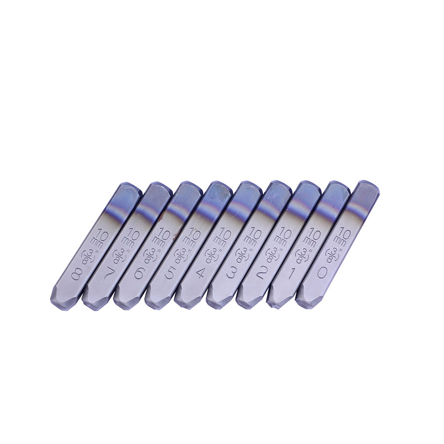 Bộ Đột, Khắc Số Kim Loại 10mm YC-602