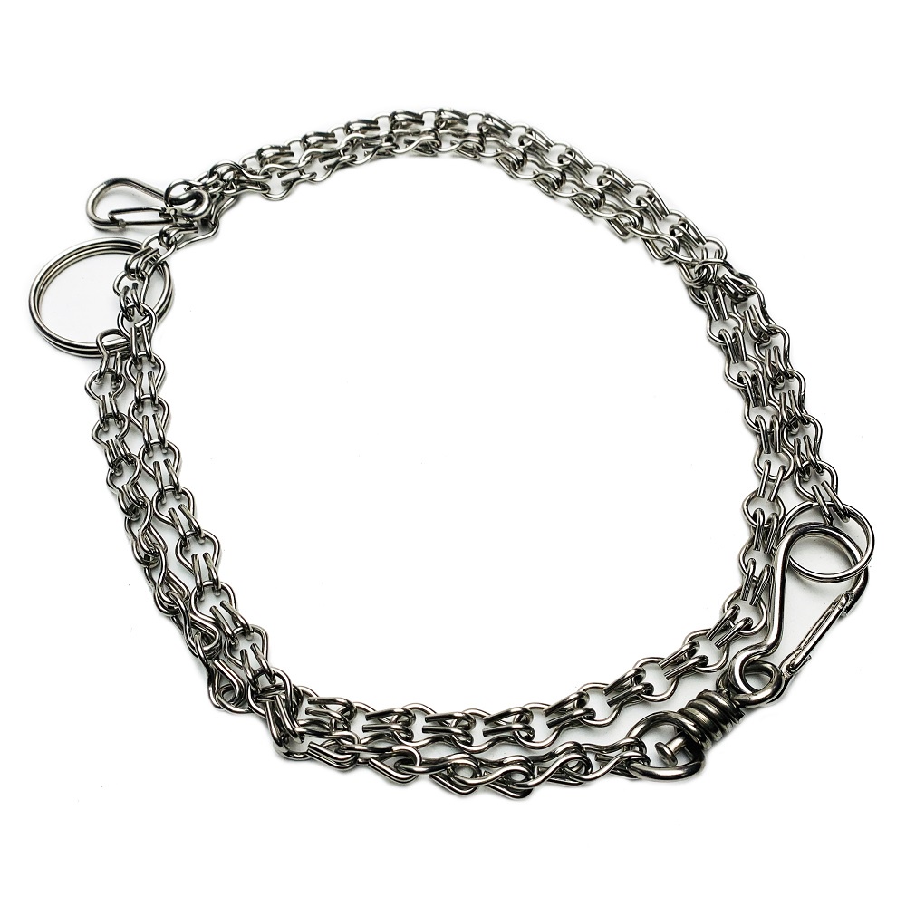 Dây Xích thú cưng inox kèm vòng cổ 103cm+35cm