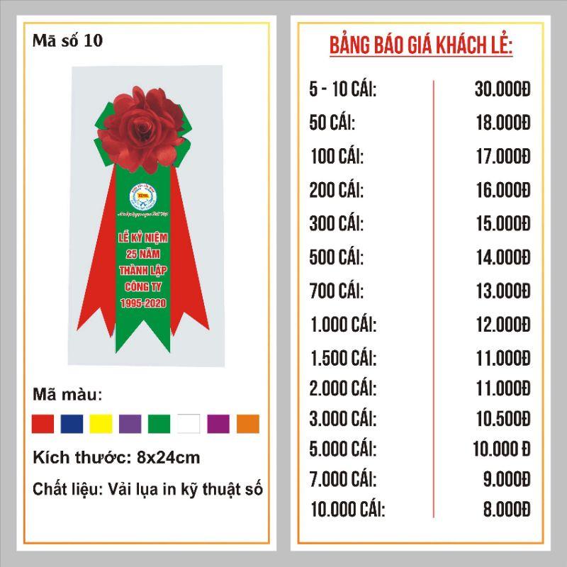 Hoa cài áo đại biểu - 13