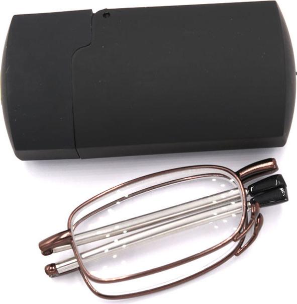 Kính gập 868 màu nâu tròng lão 3 độ