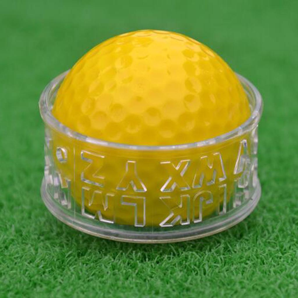 10x Durable Golf Ball Liner Marker Template Drawing Alignment Tool Accessories