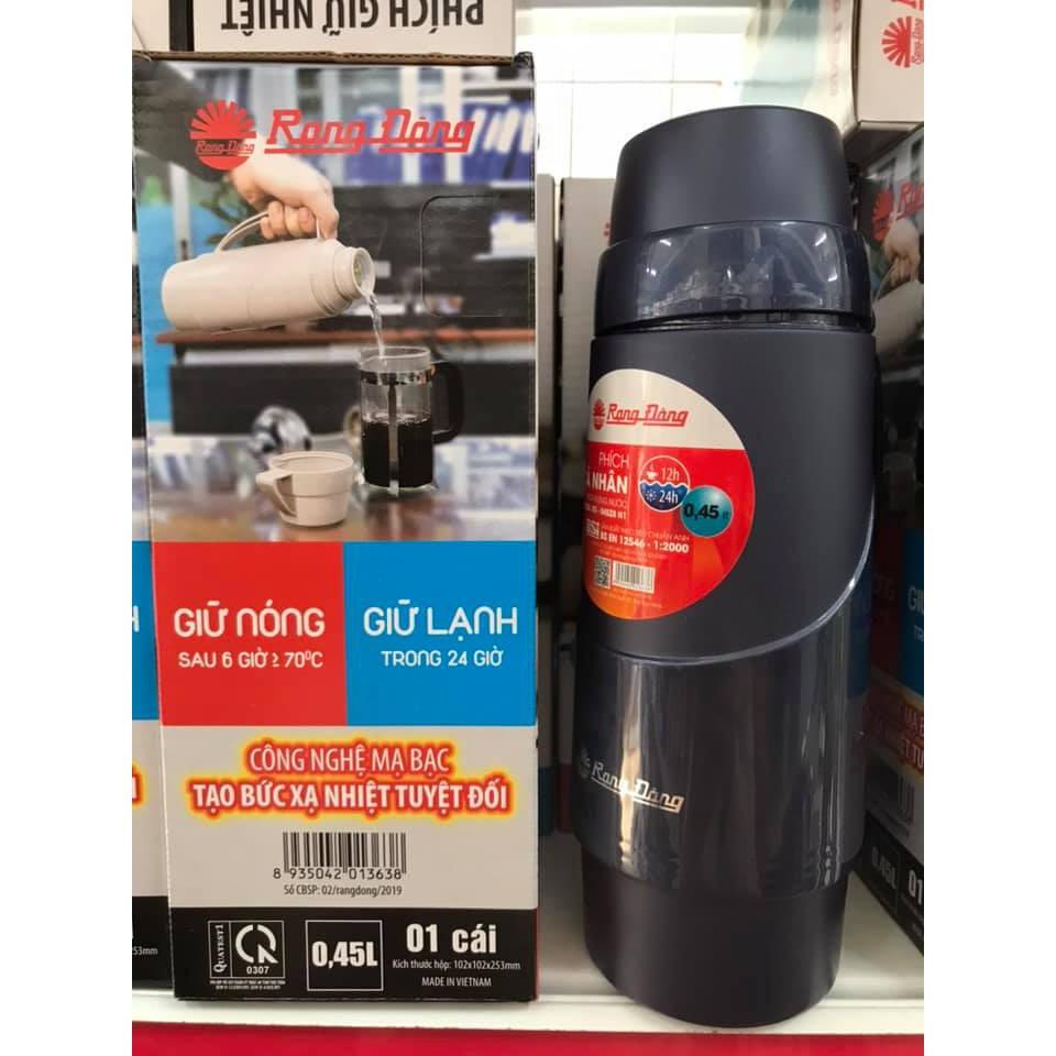 Bình, Phích Nước Giữ Nhiệt và Pha Trà Rạng Đông Dung Tích 450 ml