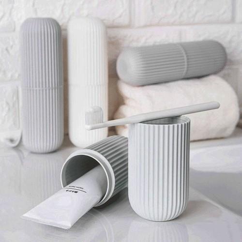Combo Hộp đựng bàn chải và 10 bàn chải đánh răng du lịch
