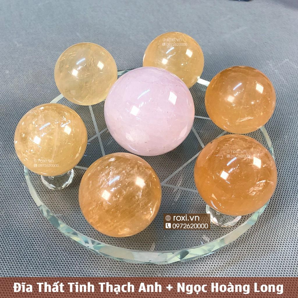 Đĩa Thất Tinh Hợp Mệnh Thổ 15cm