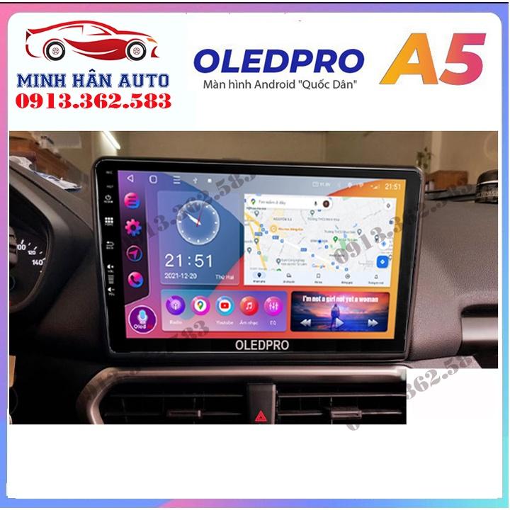 Bộ màn hình OLEDPRO A5, A3 cho xe FORD ECOSPORT 2018-2019, trọn bộ màn hình, mặt dưỡng,dây nguồn theo xe