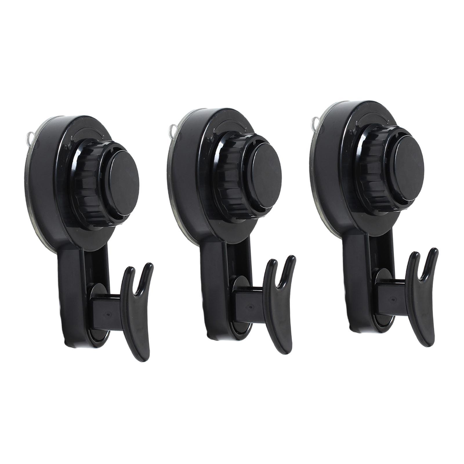 Suction Hooks Bath Towel Hooks Bath Robe Hook Holder Portable Powerful Vacuum Suction Cup Hooks Suction Hanger for Farmhouse