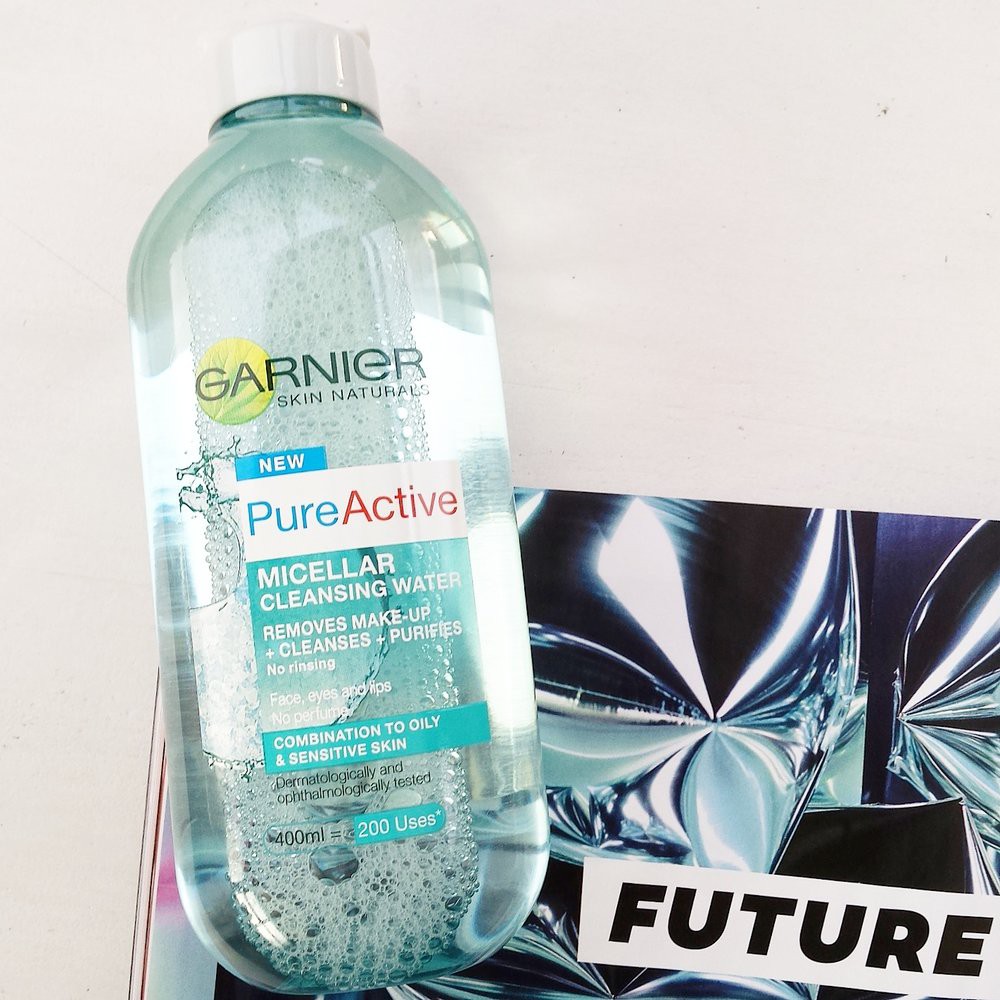 Garnier Pure Active Micellar Cleansing Water - Nước Tẩy Trang Thế Hệ Mới