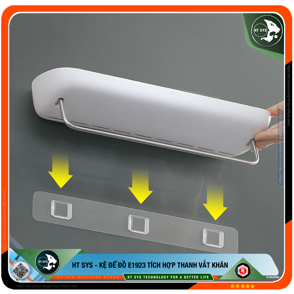 Kệ để đồ nhà tắm HT SYS-COCO-E1923-Chất liệu ABS cao cấp