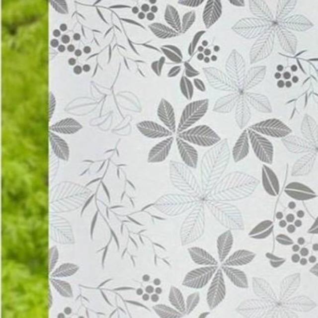 Dán kính lá sắn trắng khổ 90cm