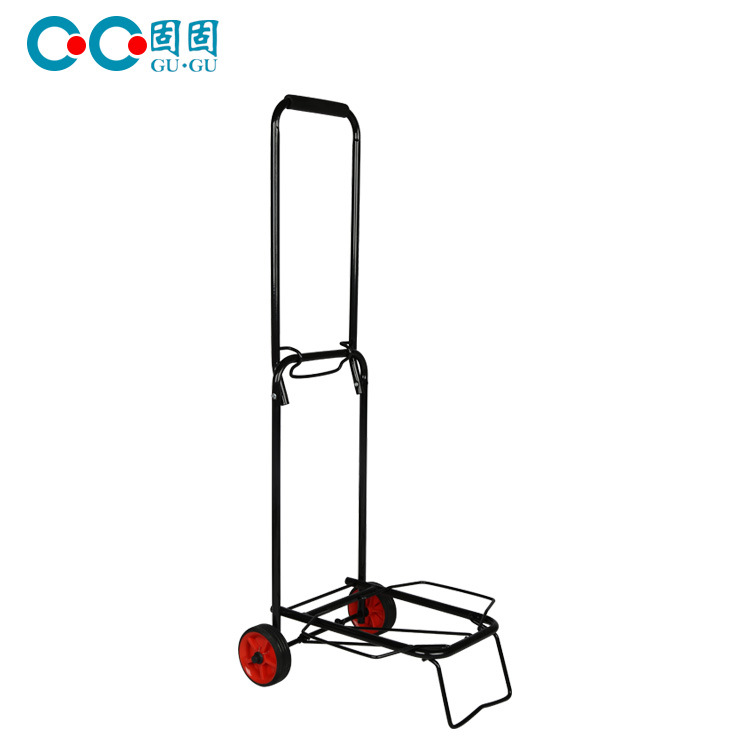 Xe kéo hàng xếp gọn chỉ 2kg tải trọng đến 80kg Trolley Wheel bánh cao su lớn