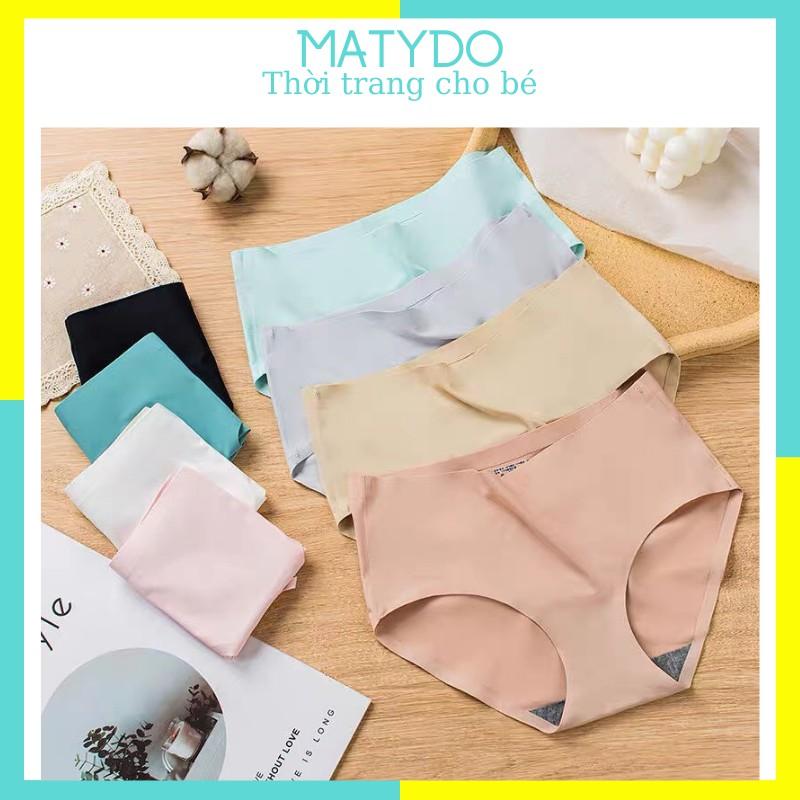 Quần lót nữ đúc su thun lạnh không đường may mềm mại QL01