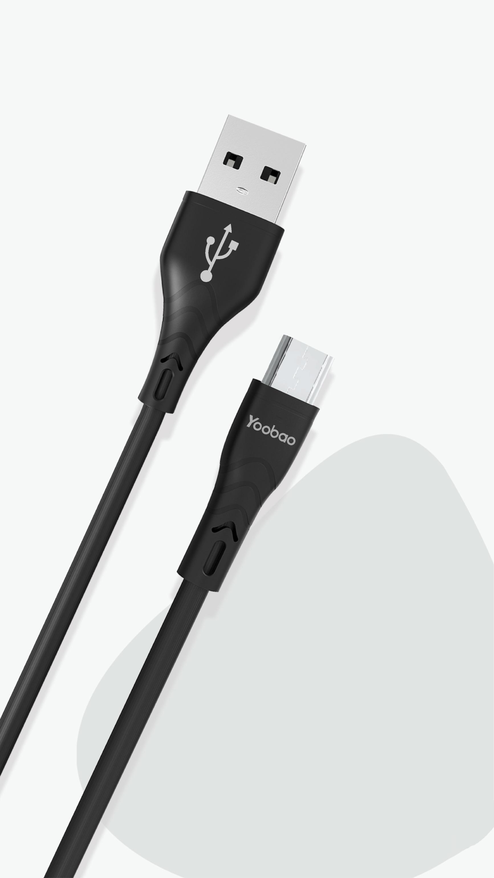 [HÀNG CHÍNH HÃNG] Dây cáp sạc Micro USB YOOBAO C5 Sạc ổn định dài 1m - Bảo hành 12 tháng 1 đổi 1