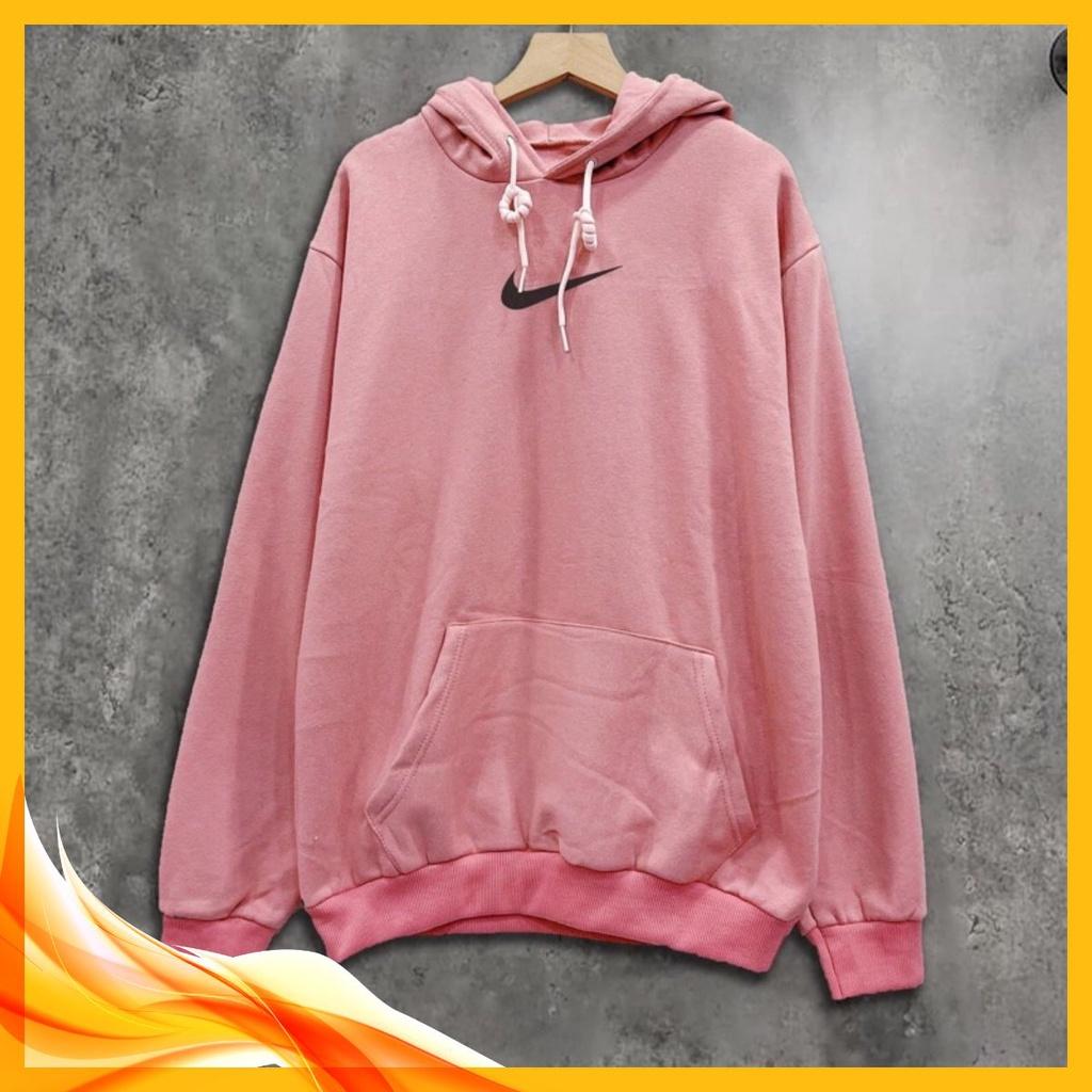 Áo Hoodie Nỉ Ngoại Thêu LoGo_Chất Nỉ Bông Dày Dặn_Form Tay Dơi Phồng_Nón Rộng 2 Lớp_Unisex Nam Nữ Ok