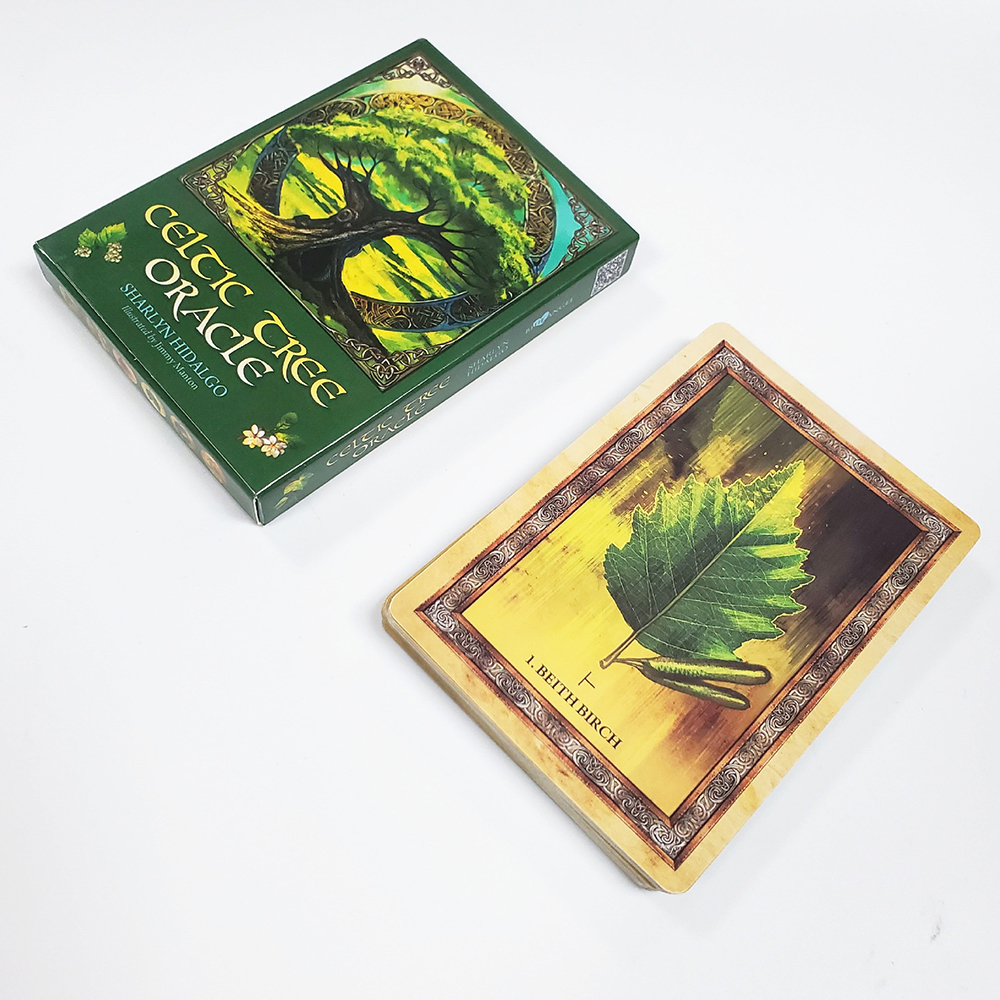 Bộ Bài Celtic Tree Oracle Tặng Đá Thanh Tẩy