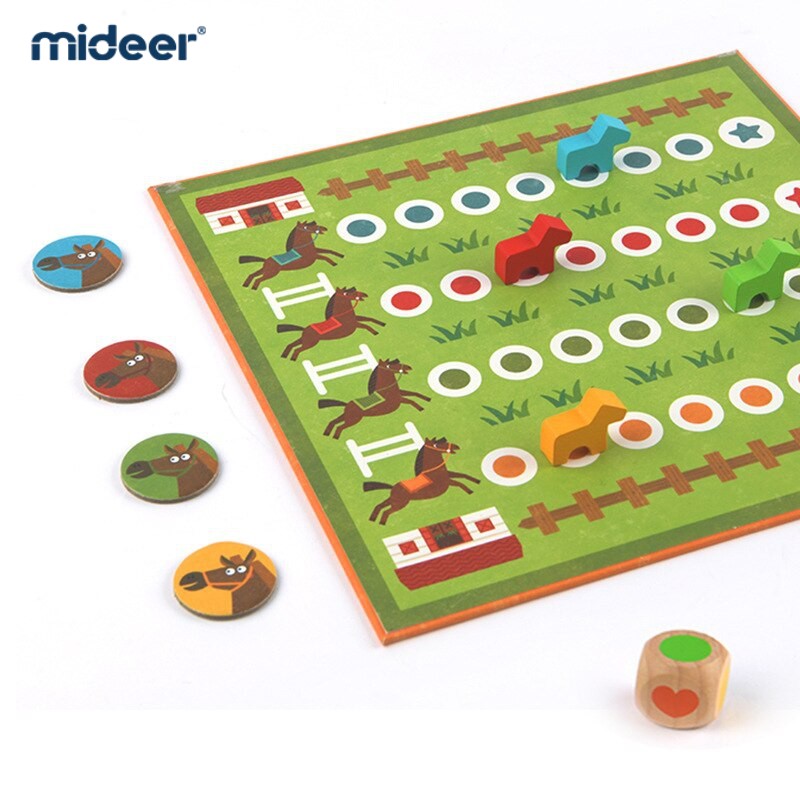 Bộ đồ chơi 16 trong 1 tổng hợp các loại cờ - chính hãng Mideer Classic Games 16 in 1 MD2038
