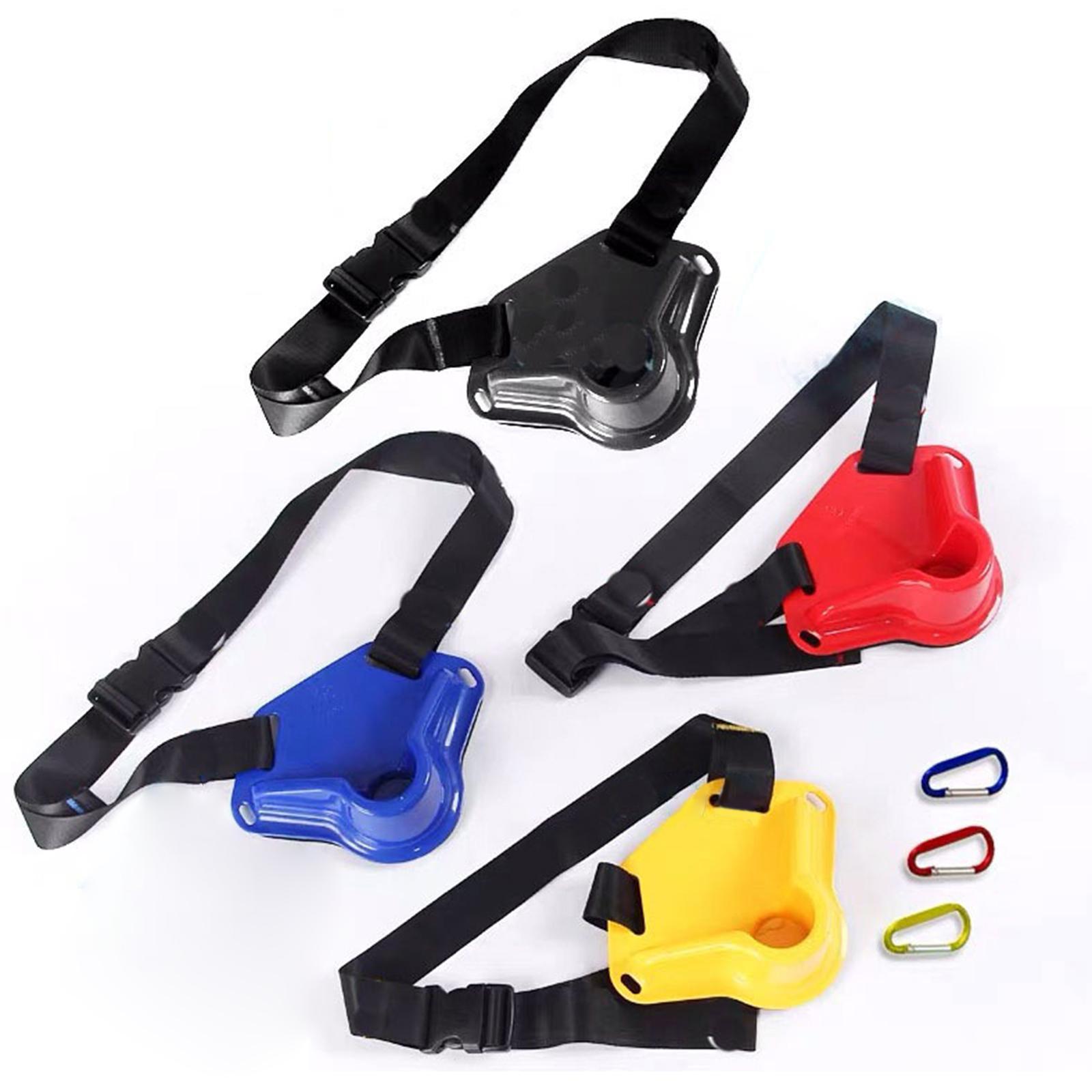 Fighting Rod Holder, Fishing Waist Rod Holder, Pole Support Prop Fishing Pole Holder, Strap Bracket Portable Belt Strap Fishing Belt Rod Holder