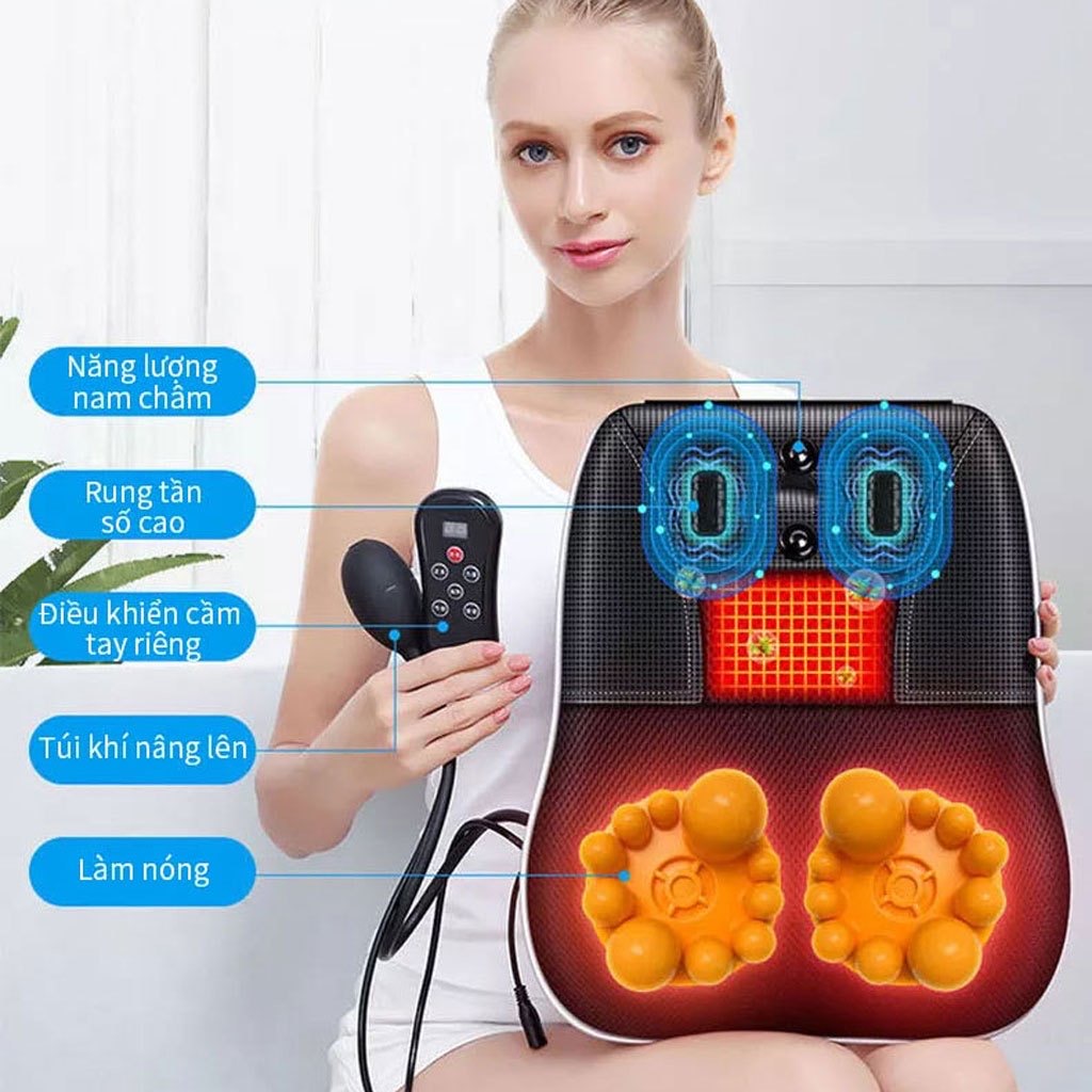 Gối massa Hồng ngoại 20 bi