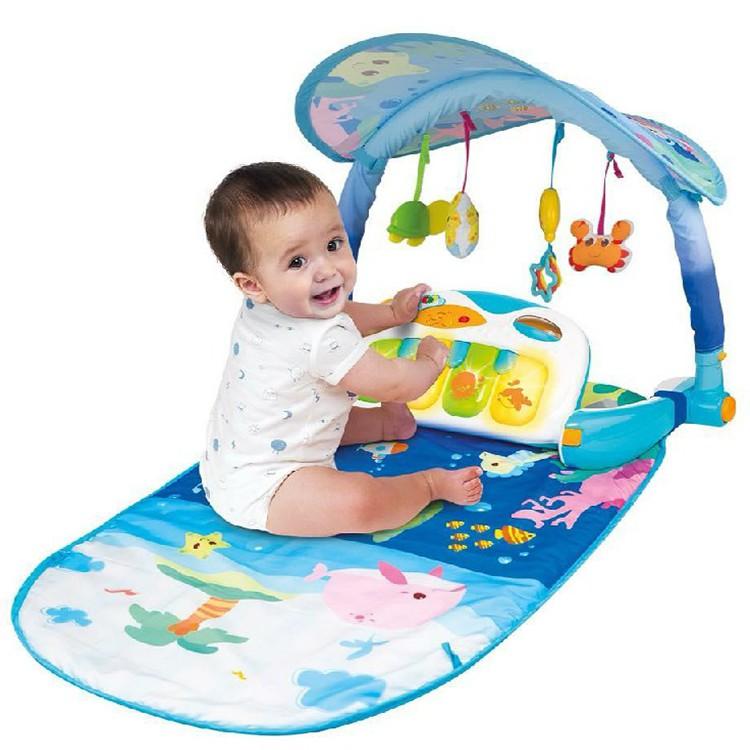 Thảm đàn piano đại dương đa năng Winfun 0860 - đồ chơi phát triển đa giác quan cho bé giai đoạn đầu đời