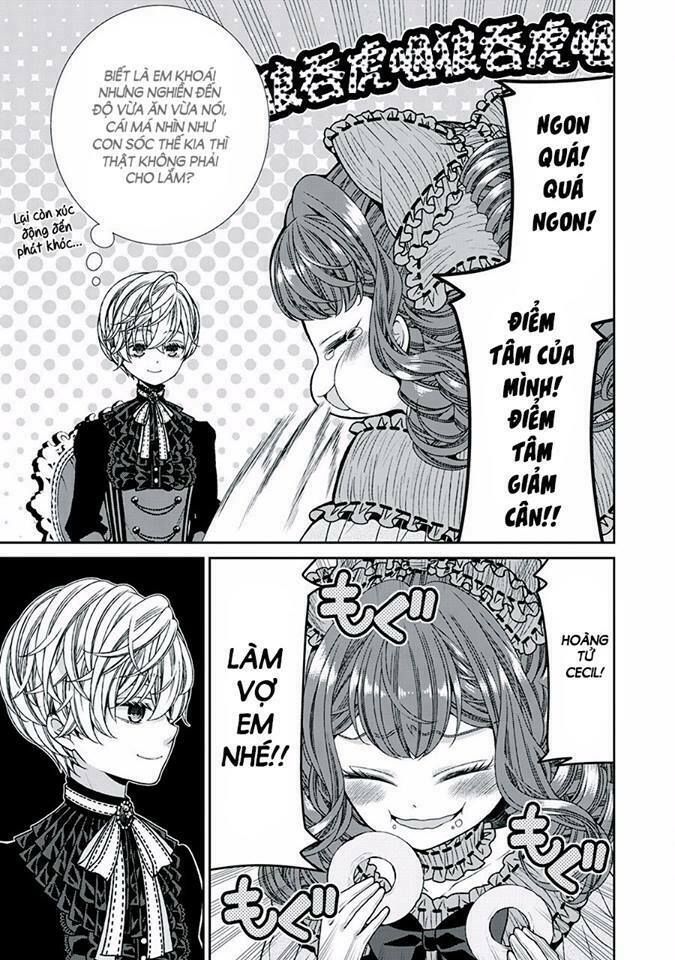 nhật ký theo dõi vị hôn thê tự nhận mình là nữ phụ phản diện 1 chapter 8.5 9