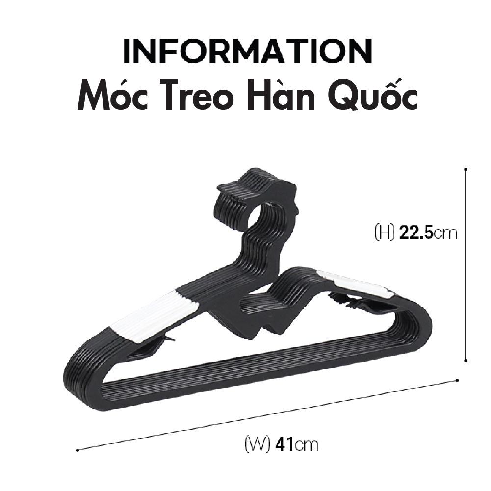 Set 10 Móc phơi quần áo người lớn , móc phơi đồ, móc phơi áo, móc treo quần áo, móc treo đồ,móc áo Ollyhome ST50