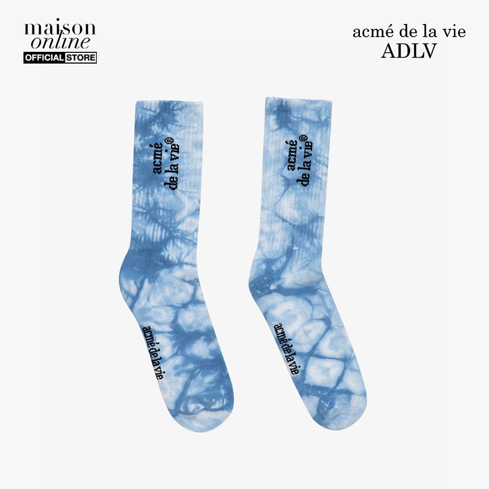 ADLV - Vớ cổ cao Tie Dye Sport ADLV-20FW-ACSCTD-BLU