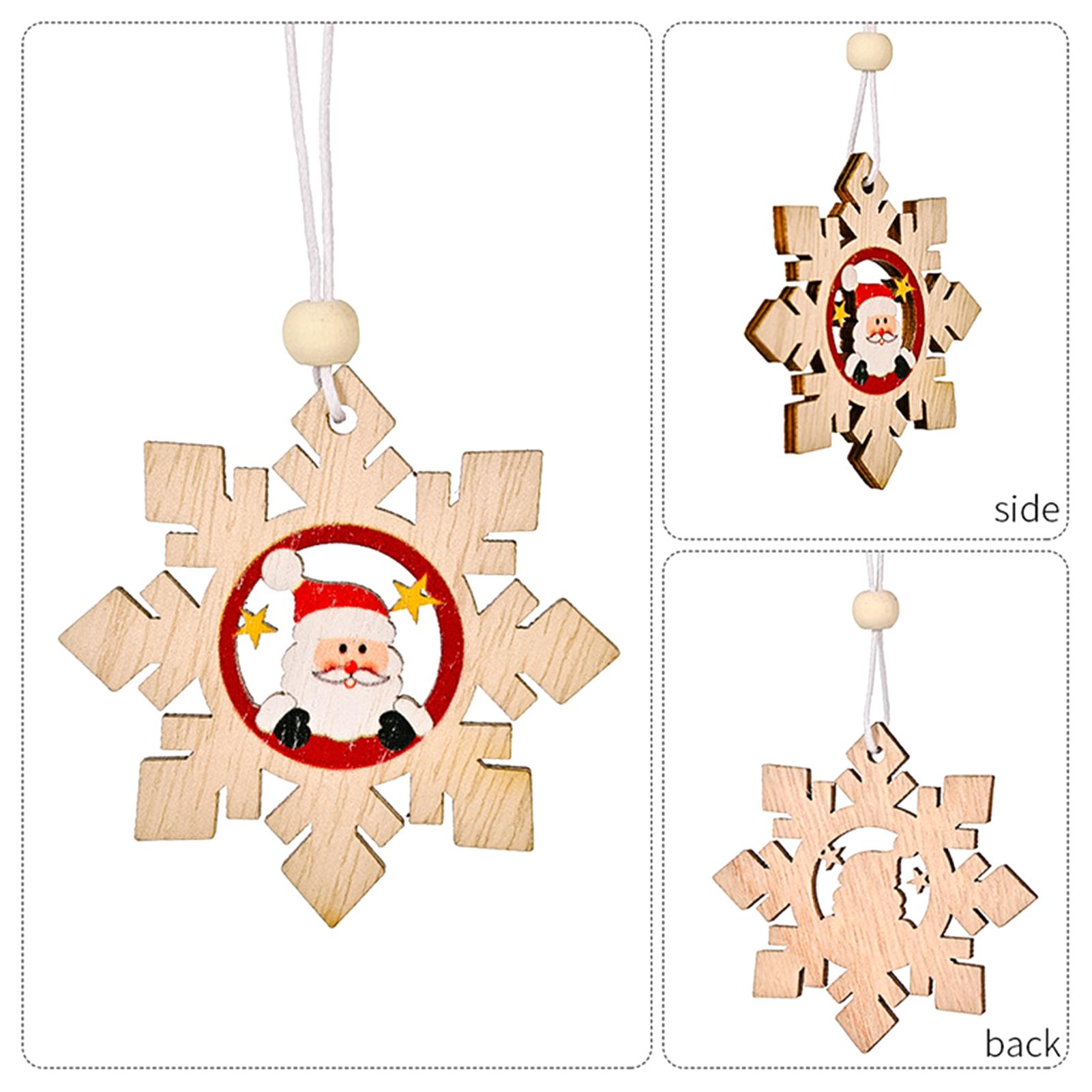 Bộ Trang Trí Nhà Cửa Dạng Móc Treo Chủ Đề Giáng Sinh Noel