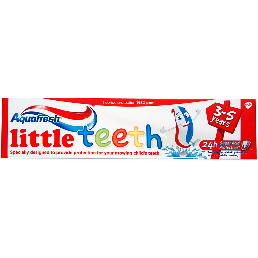 Kem đánh răng Aquafresh Little Teeth 3-5T 50ml