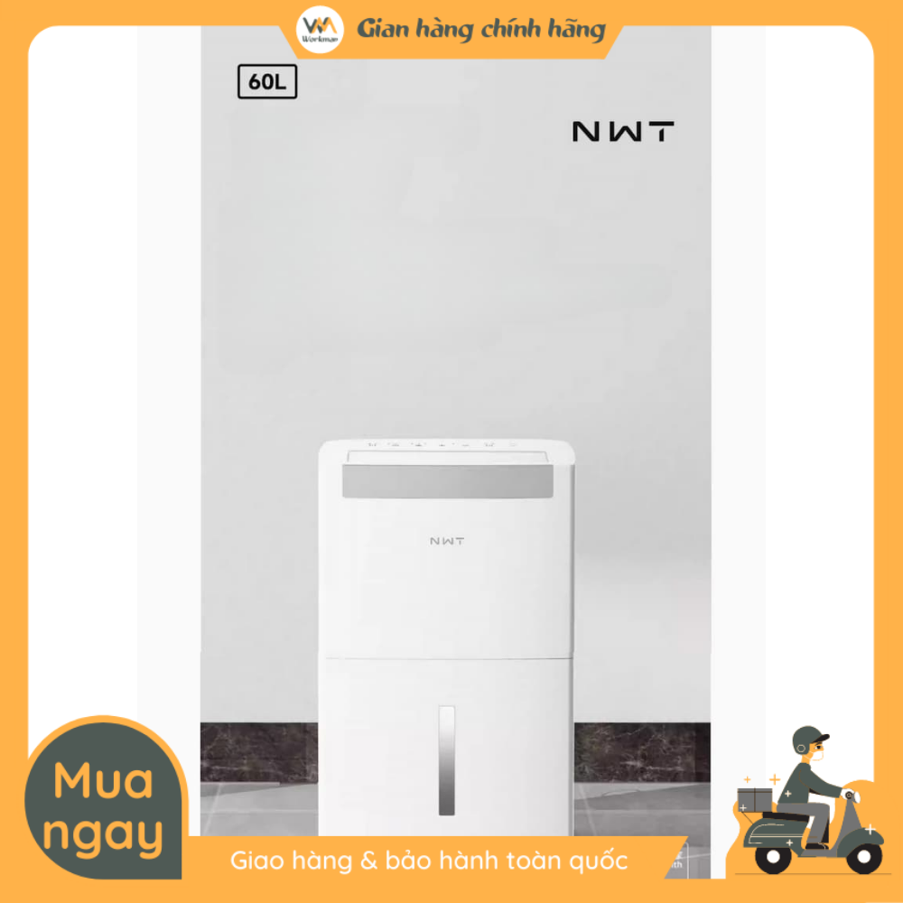 Máy hút ẩm thông minh Xiaomi New Widetech 60L – Xử lý ẩm hiệu quả- Mẫu mơi 2023