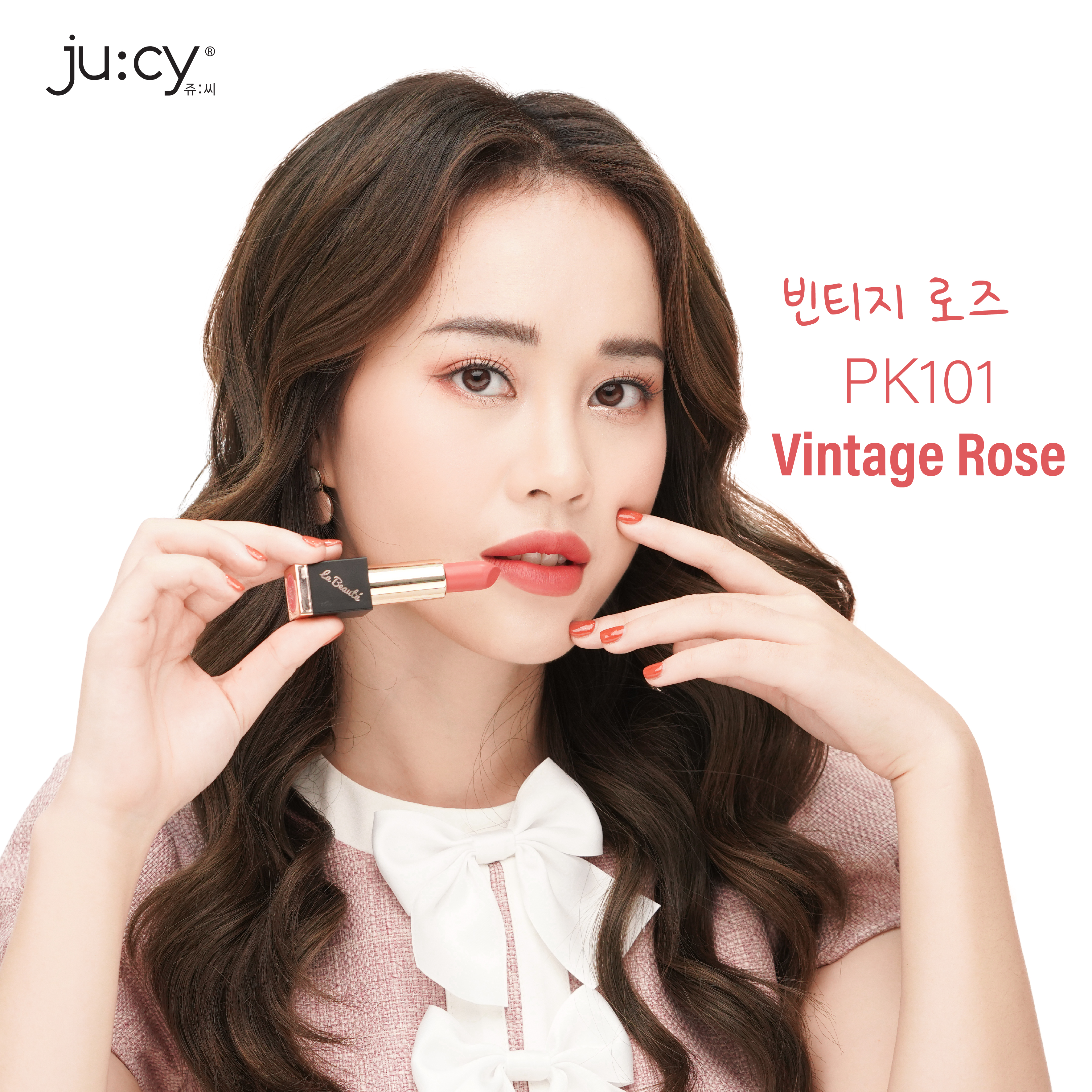 Combo 3 Thỏi Son Lì Hàn Quốc Ju:cy La Beaute' Không Chì Chuẩn Màu 3.5G