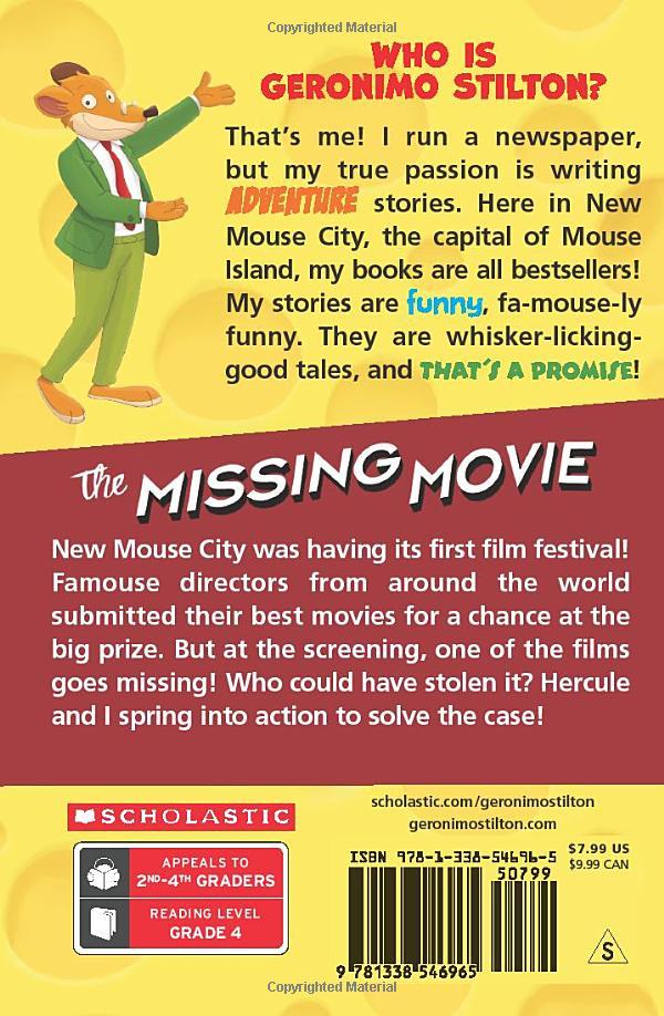 The Missing Movie (Geronimo Stilton #73)