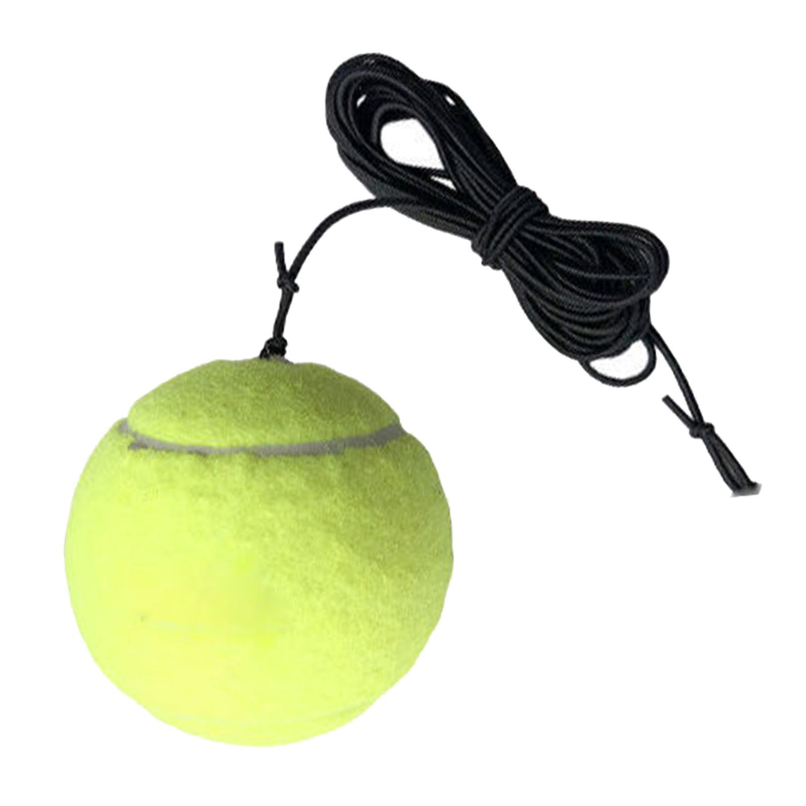 Tennis Training Tool Self Study Practice Portable Single Tennis Ball Trainer