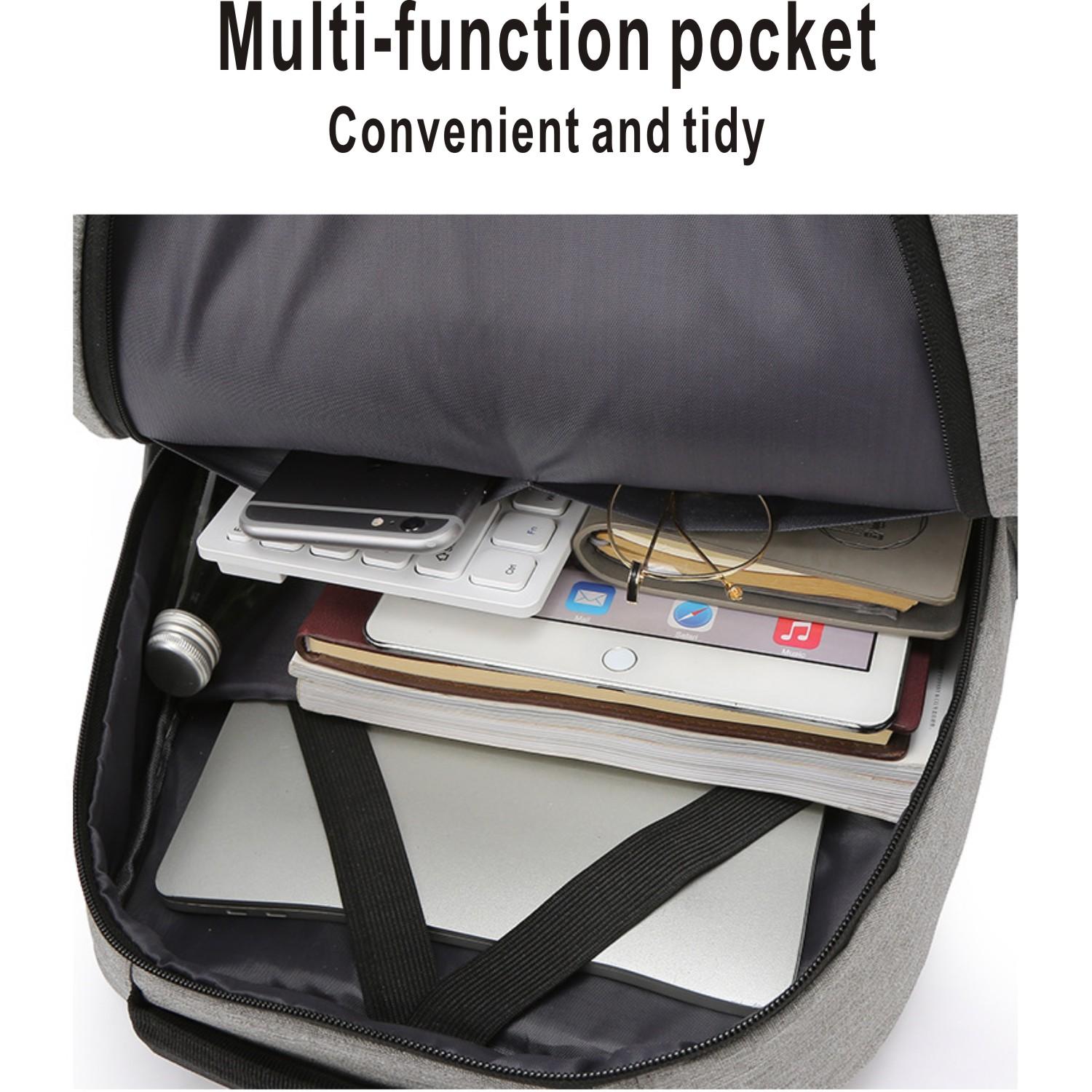 Ba Lô 15.6 Inch USB Tặng Kèm Túi Backbag Công Suất Lớn Trường Lưng Mochila Du Lịch Đeo Vai Daypack Túi Dành Cho Máy Tính Laptop