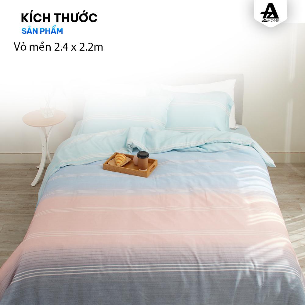 Vỏ Mền Classic Stripes Mềm Mại 100% Tencel Cao Cấp A2Z Home