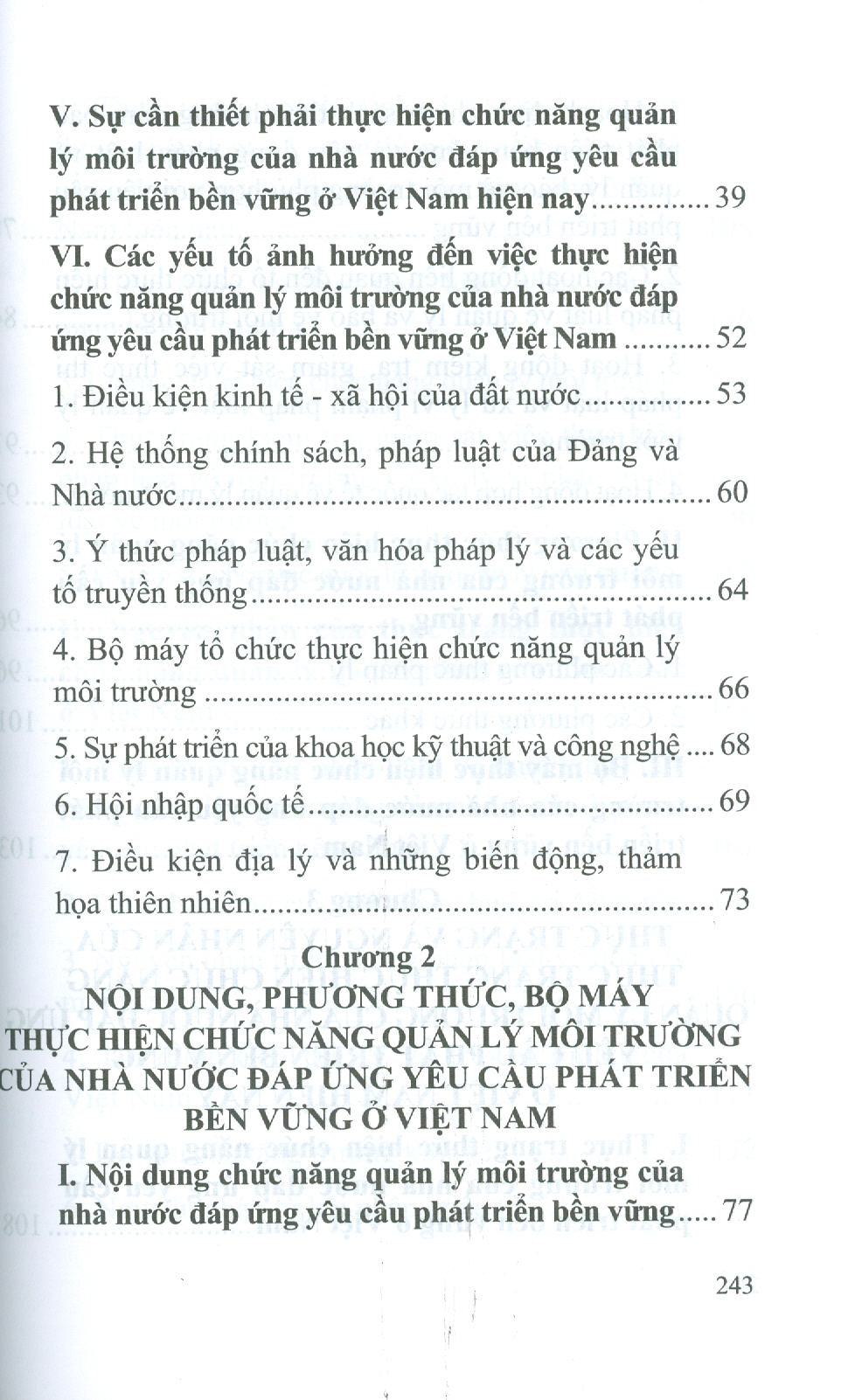 Chức Năng Quản Lý Môi Trường Của Nhà Nước Đáp Ứng Yêu Cầu Phát Triển Bền Vững Ở Việt Nam (Sách chuyên khảo) - TS. Bùi Xuân Phái