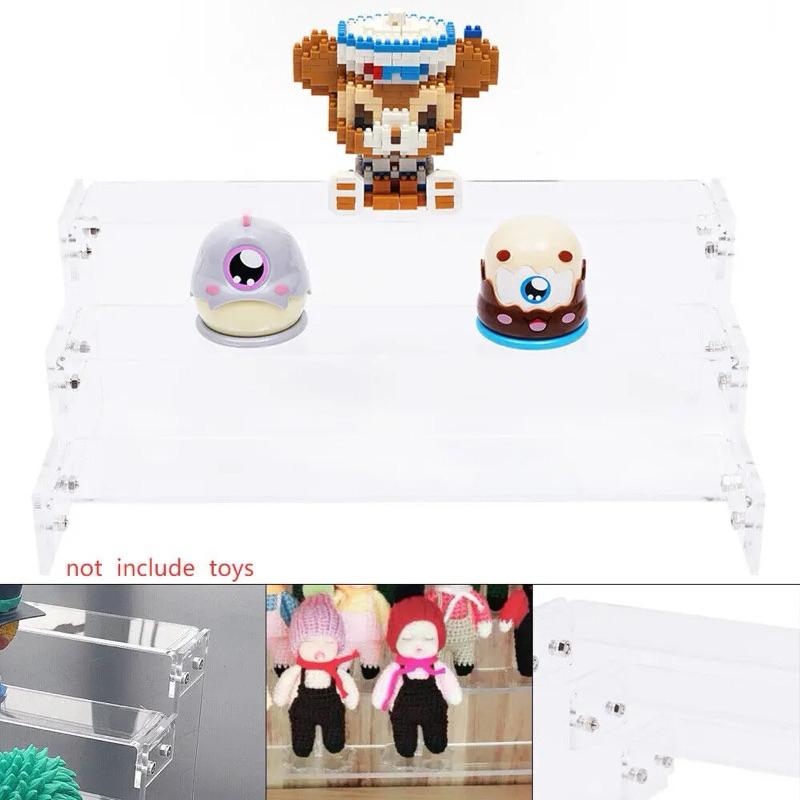 Kệ mica trưng bày sản phẩm, dày 5mm, nhiều tầng, nhiều kích thước, thiết kế theo yêu cầu - 18x7x5cm (DxRxC)