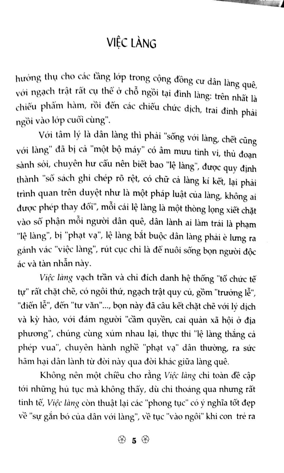 Sách Việc Làng (Tái Bản 2020 )