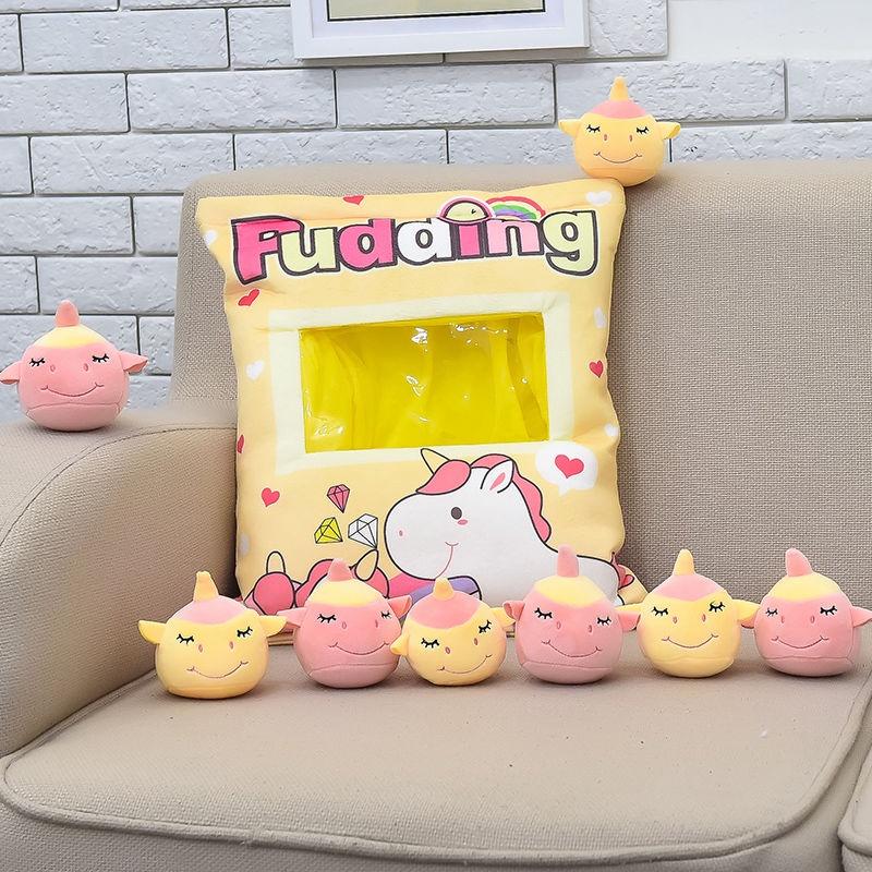 Gối nhồi bông hình mèo dễ thương phong cách Nhật Bản