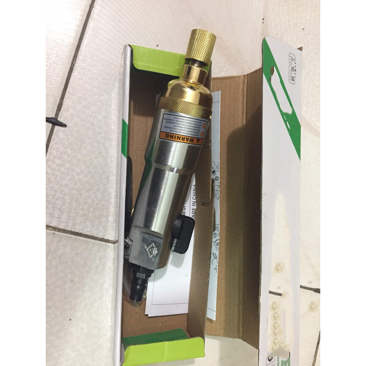 Súng bắn vít mini mạ vàng