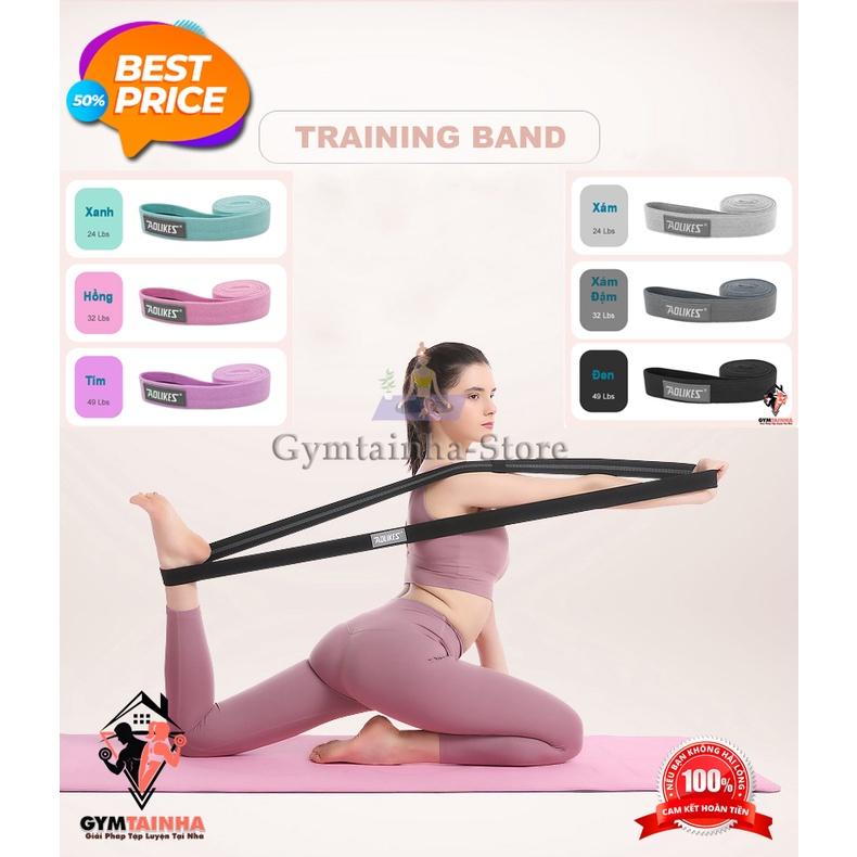 Bộ 3 Dây Power Band Vải Latex AOLIKES, Training Band AOLIKES, Dây Kháng Lực AOLIKES, Dây Kháng Lực Đa Năng Tập Gym&Yoga