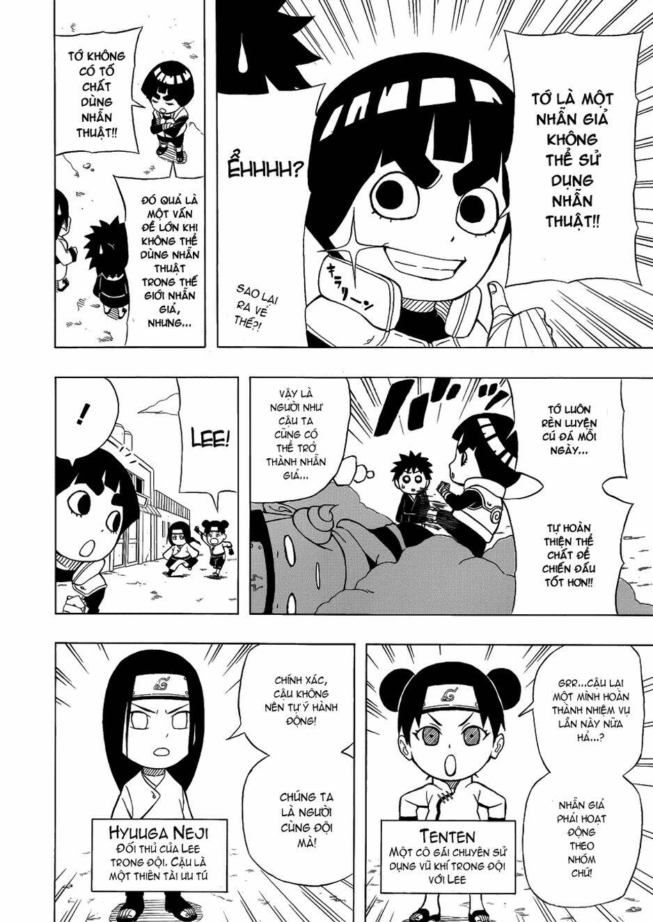 cửu vĩ hồ ly ngoại truyện rock lee chapter 1 4