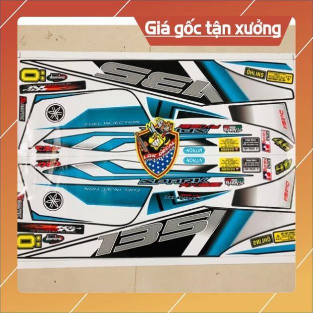 Tem rời exciter 2010 xanh